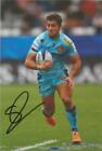 Exeter Chiefs Rugby Union: Santiago Cordero Signed 6X4 Action Photo+Coa