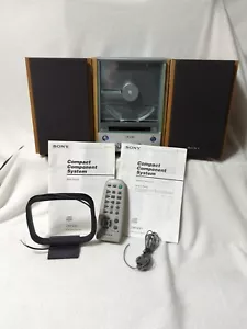 Sony CMT-EX1 HiFi Radio CD Player Stereoanlage getestet funktioniert, KOMPLETT - Bild 1 von 23