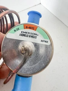 NEW Emerson R0702 Thermo Expansion Valve R-22 R-407C open box - Picture 1 of 12