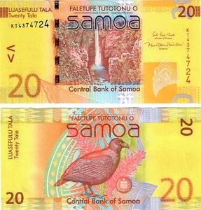 Samoa 20 Tala 2017 UNC - Picture 1 of 1