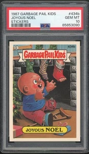 1987 Topps Garbage Pail Kids 11th Series #434b Joyous Noel PSA 10 GEM MINT Os11 - Picture 1 of 2