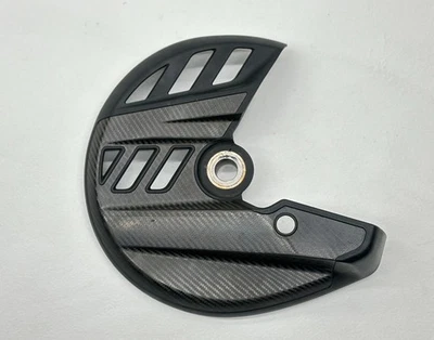 2024 GasGas MC250F Front Brake Disc Rotor Guard Black Dirt Bike MC 250F - Image 1 of 3