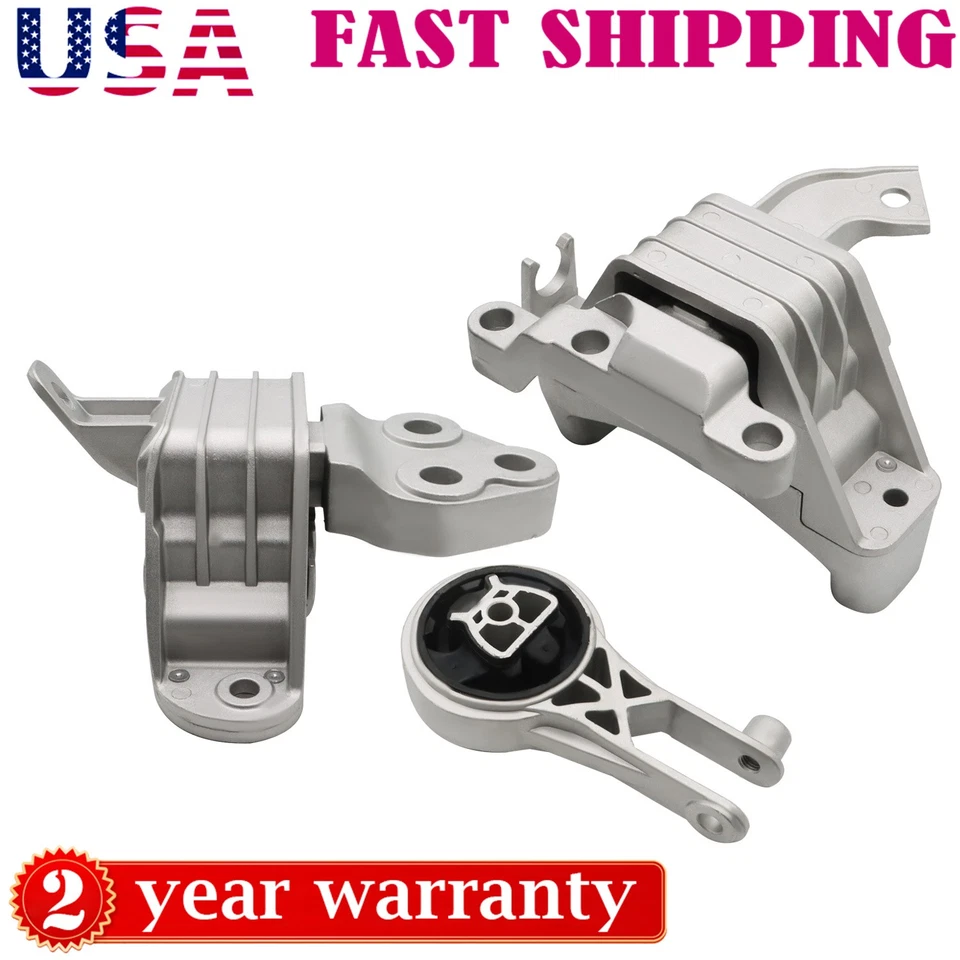 3x Engine Motor & Transmission Mount & Torque Strut Mount for Chevrolet Cadillac - Image 1 of 4