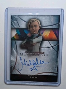 Topps Cromo Star Wars Obra Maestra 2024 A-MA Michelle Ang As Omega Bad Batch Automático - Imagen 1 de 2