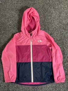 Giacca a vento The North Face bambino antipioggia taglia 5 rosa viola - Foto 1 di 6