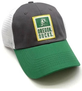 OREGON DUCKS HAT RELAXED FIT MESH TRUCKER NCAA COLLEGE FOOTBALL TEAM NEW CAP - Picture 1 of 3
