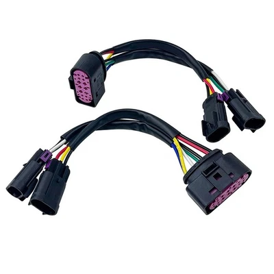 2Pcs Conversion Harness Replacement For Dodge Ram Truck 1500 2500 3500 2009-2018 - Image 1 of 4