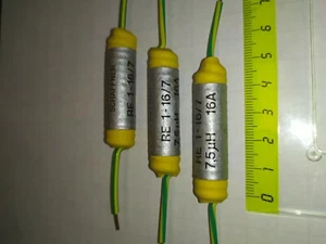 3X SCHAFFNER RE1-16-7 FILTER, 7,5 Micro Henri 16 Amp Self Depe6h.. - Bild 1 von 3