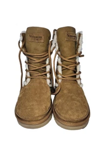 Koolaburra by Ugg Women's Faux Fur Lined Boots - Tan Size 6 NWOT - Picture 1 of 6
