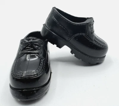 Botas gruesas negras vintage *Barbie* para Ken zapatos de trabajo 2002 Foto 1 de 4