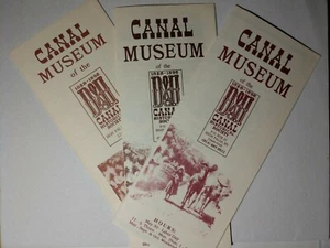 Brochure vintage D&H Delaware & Hudson Canal Museum con mappa - non datata - Foto 1 di 10