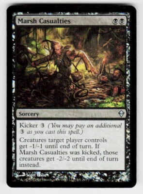 Zendikar #101 Marsh Casualties FOIL - Image 1 of 2