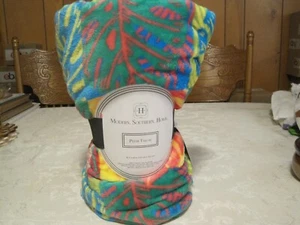 MODERN SOUTHERN HOME TROPISCHER PLÜSCHÜBERWURF 50 ZOLL X 60 ZOLL - Bild 1 von 15