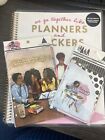 3pc Capitol Chic Designs Adhesive Pockets & DASHBOARDs Sticker Album Planners