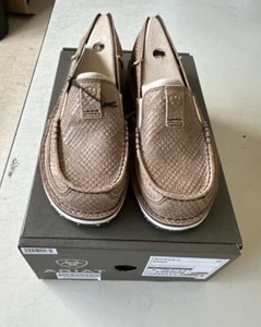 Pick Size - Ariat® Women's Cruiser Naturally Brown Snake Print Shoe #10040354 - Picture 1 of 11
