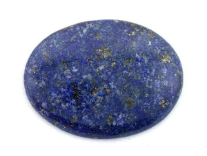 52.50 Carat 40x30 40mm x 30mm Rich Color Lapis Oval Cabochon Cab Gemstone Gem - Picture 1 of 1