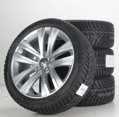 VW Sharan 7N & Seat Alhambra Winterräder 18 Zoll Felgen Toulon silber 7N0601025F - Bild 1 von 4