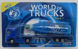 B Grell Ho 1/87 Camion MB Actros Bottiglia Fanta Berry Blu Coca Cola Box - Foto 1 di 4