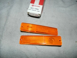 NOS  Napa Balkamp 680-1858 Amber Side marker light set  - Picture 1 of 6