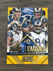 2015 Score Team Leaders Gold Austin Davis Tre Mason Kenny Britt Robert Quinn #32