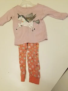 2T crazy 8 Unicorn Pajamas - Picture 1 of 3