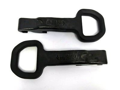 2019 2025  Dodge RAM 2500 3500 Front Tow Hooks BLACK OEM 68349551AC - Image 1 of 3