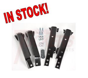 1967-1972 Chevy GMC Truck C10 Stepside or Fleetside Rear Bumper Bracket Set 2WD