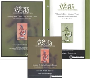 Susan Bauer - Story of the World 3 Early Modern Times SET of 3 - CDs, Act, Tests - Imagen 1 de 1