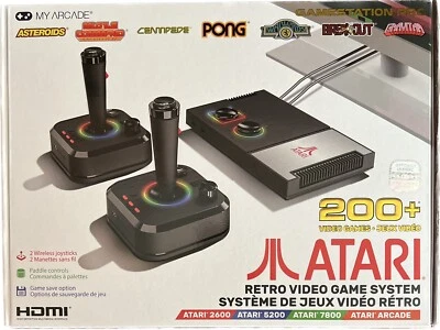My Arcade Atari GameStation Pro Video Game Console w/ 200+ Games, Wireless Joys - Image 1 of 4