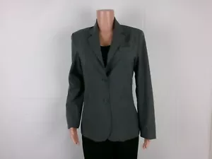 Bitten Sarah Jessica Parker 2-Button Long Sleeve Suit Jacket SIZE: L GRAY - Picture 1 of 3