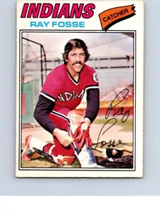 VINTAGE BASEBALL CARD O-PEE-CHEE 1977 CLEVELAND INDIANS RAY FOSSE NO497 - Picture 1 of 2