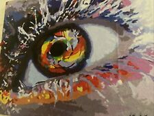 Acrylic Painting On Canvas-The eye