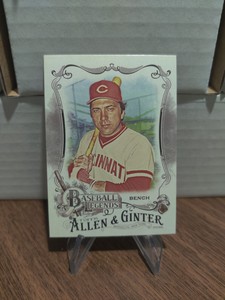 2016 Topps Allen Ginter Johnny Bench Baseball Legends Insert #BL-7 Reds HOF