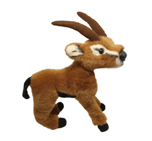 HUGFUN Intern 11" ANTELOPE Plush Stuffed Animal Toy Realistic Wildlife Poseable