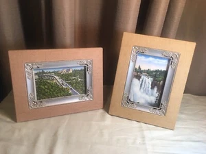 Pair Of Framed Pictures-one post Card And one Print - Picture 1 of 5