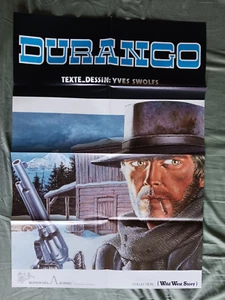 POSTER SWOLFS DURANGO LES CHIENS MEURENT EN HIVER TRES BON ETAT - Picture 1 of 2