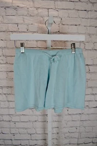 Princess Polly Shorts Damen blau gestrickt Freizeitpullover flach vorne Kordelzug - Bild 1 von 10