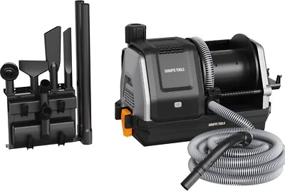 Giraffe Tools 20Kpa Wet Dry Vacuum Cleaner with 30FT Retractable Hose 1200W-15L