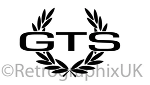Vespa  GTS Laurel Sticker 110mm wide Vinyl Decal Mod Skinhead 125 300 - Picture 1 of 5