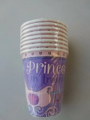 Sofia the First Disney Princess Kids Birthday Party 9 oz. Paper Cups - Image 1 of 4