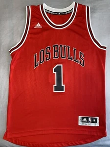 Adidas NBA Chicago Los Bulls Derrick Rose Latin Nights Basketball Jersey Medium - Picture 1 of 10