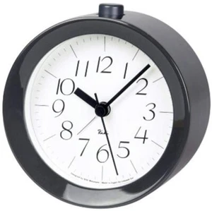 Lemnos RIKI ALARM CLOCK Alarm Clock Gray WR09-14 GY Table Clock Japan New - Picture 1 of 1