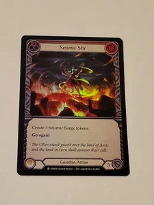 Seismic stir foil (Red) everfest 1st edition NM Flesh And Blood  - Picture 1 of 2
