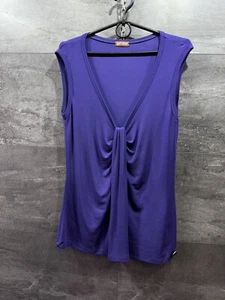 John Galliano Purple Women’s Top Viscose Size M - Picture 1 of 20