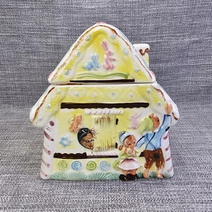 Vintage Wales Hansel & Gretel Cookie Jar Made in Japan READ - Picture 1 of 14