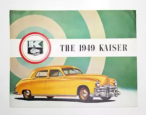 Brochure Kaiser 1949 speciale e DeLuxe auto d'epoca - Foto 1 di 10