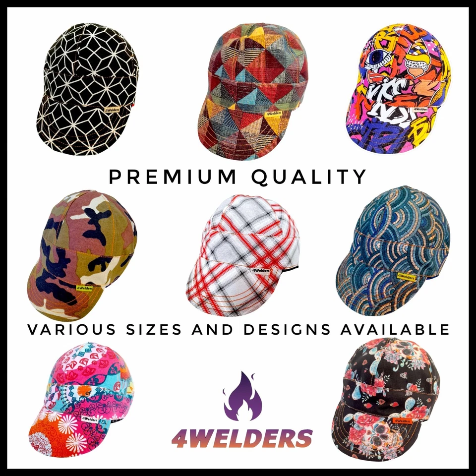 Soft peak Welding cap Work Hat High-Quality Various sizes and Designs available