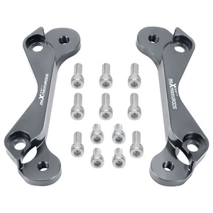 1 Pair Brake Caliper Adapters Kit For Subaru Impreza WRX FHI 2-Pot 2002-2005 - Picture 1 of 13