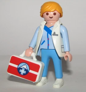 Playmobil Doctor Woman mit Berg Notfall Aktentasche Bausatz - C7 - Bild 1 von 4