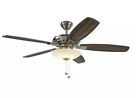 Menage 52 in. Low Profile Brushed Nickel Ceiling Fan Replacement Parts